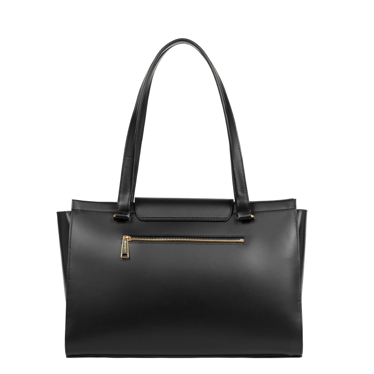 Sac cabas épaule PARIS PAD noir, LANCASTER