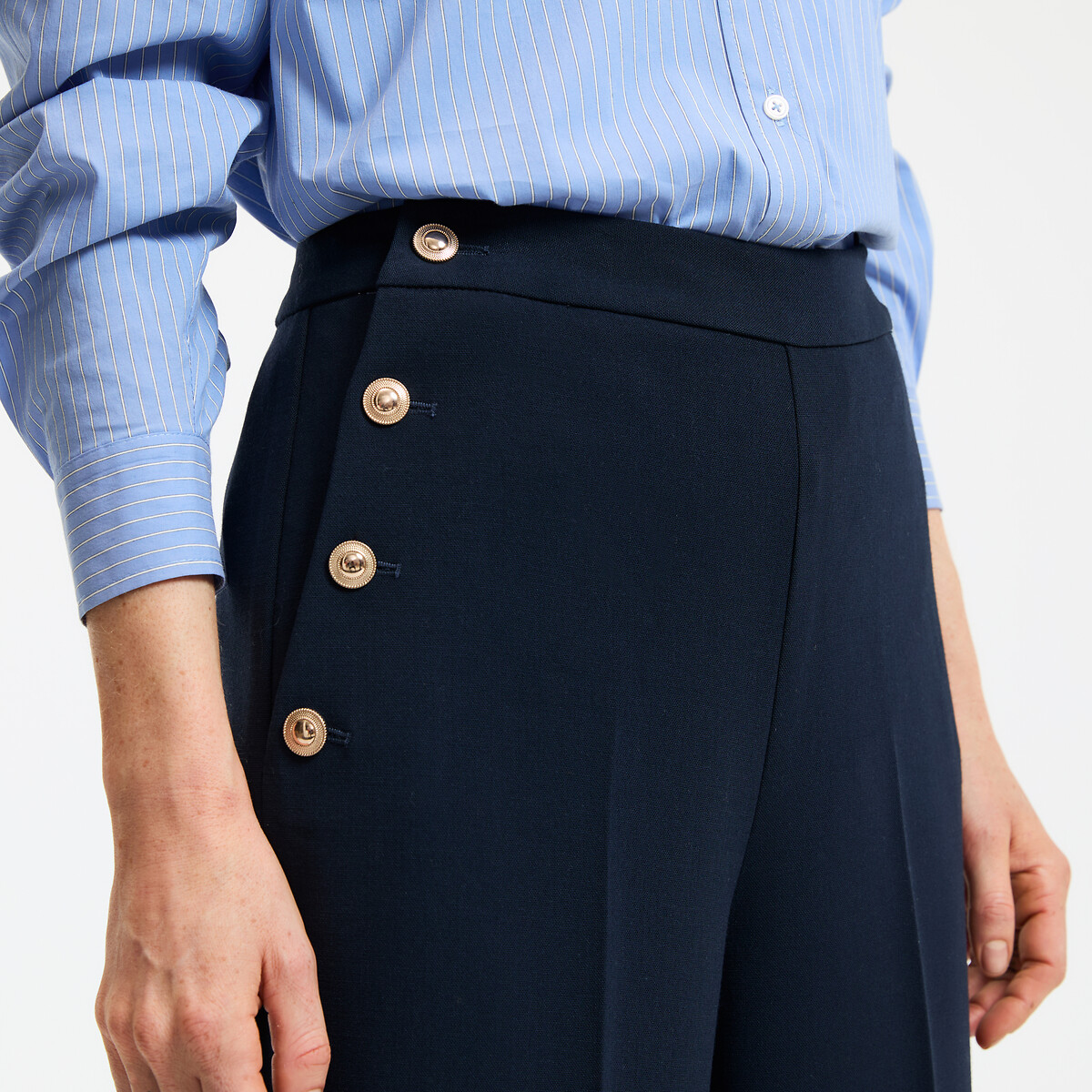 Signatures Adrienne Sailor Trousers navy blue, LA REDOUTE COLLECTIONS