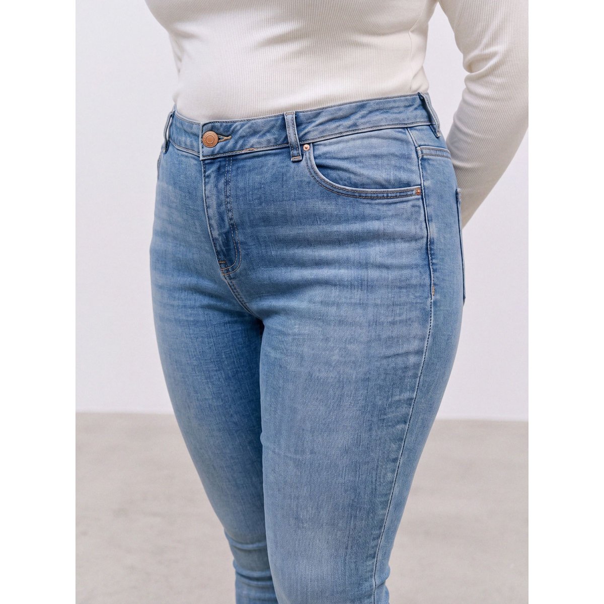 Jean Skinny medium blue denim 1, VERO MODA