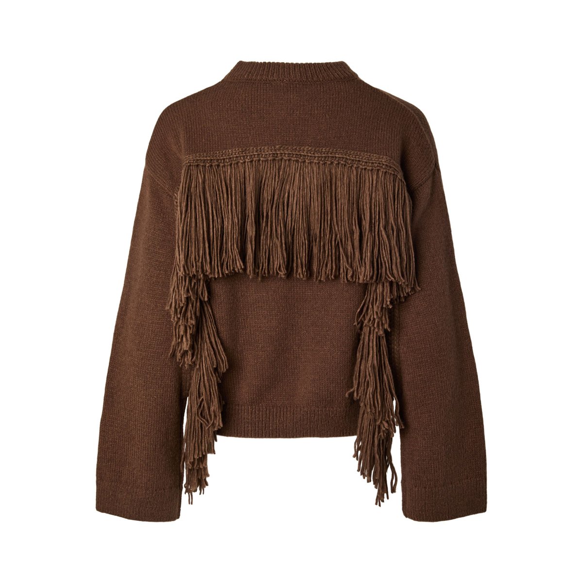 Pull En Maille marron - downtown brown1, PIECES