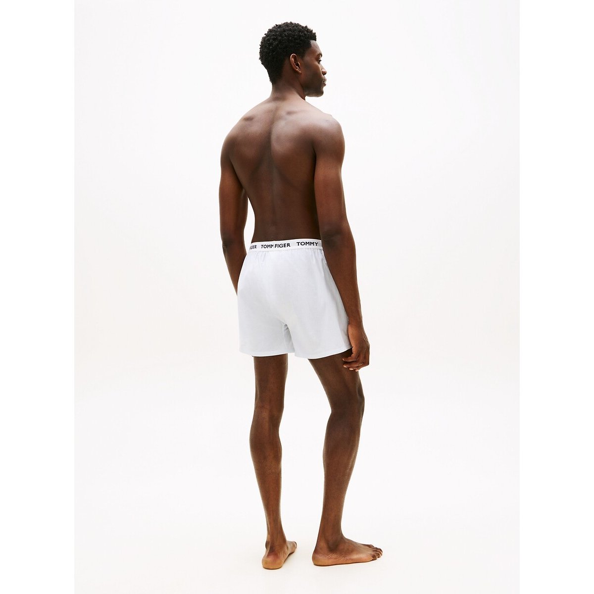 Set van 3 boxershorts TH Heritage marine + wit + geruit, TOMMY HILFIGER