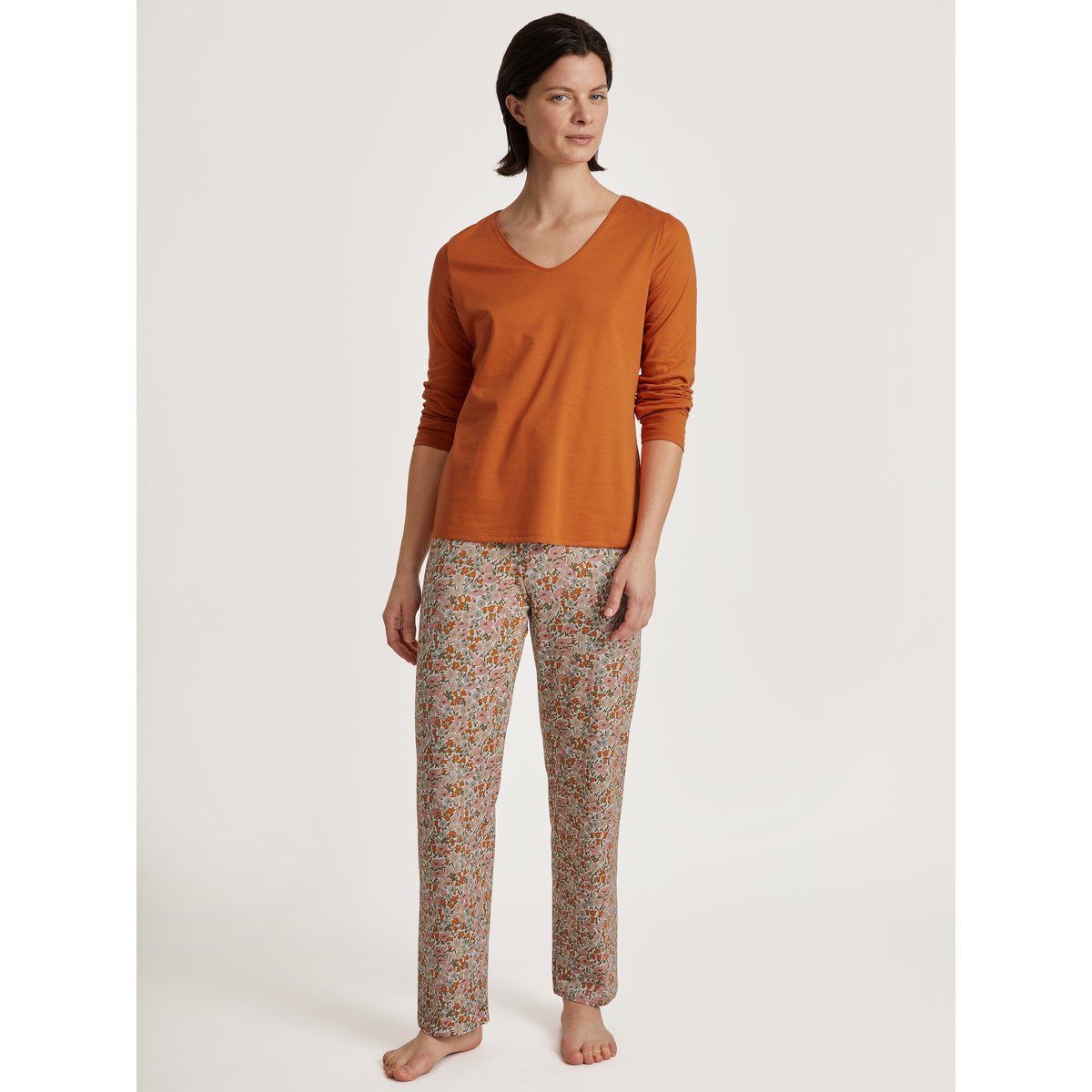 Pantalon Coton FAVOURITES SPECIAL paprika fumé, CALIDA