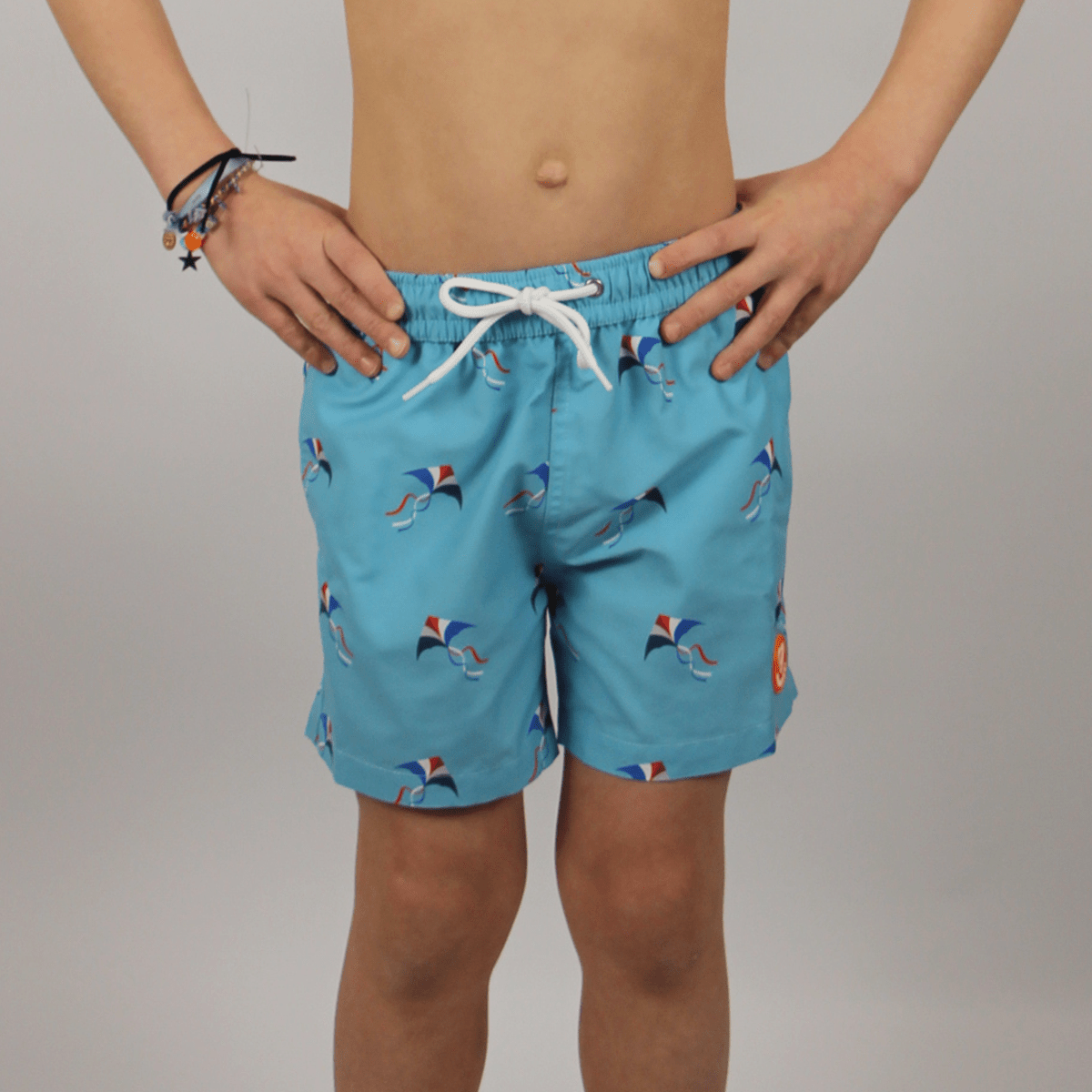 Short de bain Le petit AFFRANCHI bleu, VENDREDI