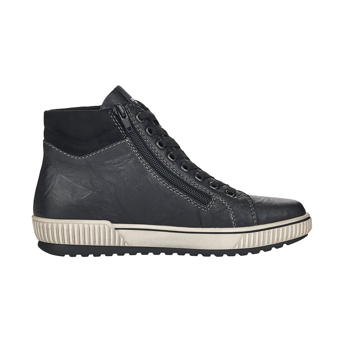 Basket Montante Cuir Ottawa noir, REMONTE