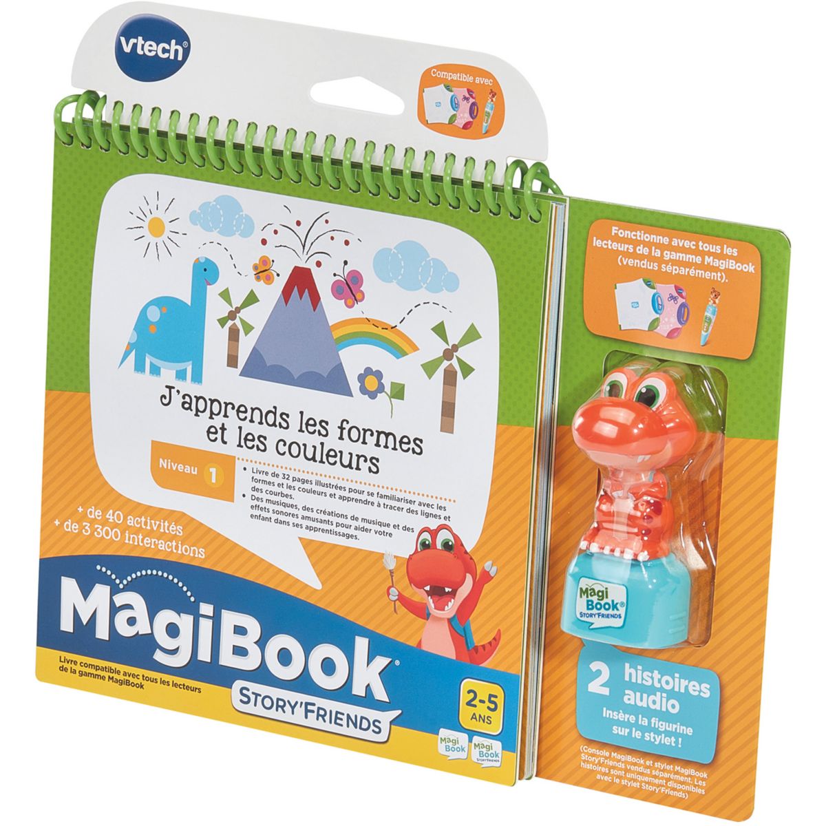 Livre interactif MagiBook Story'Friends -Livre J'apprends couleur unique, VTECH