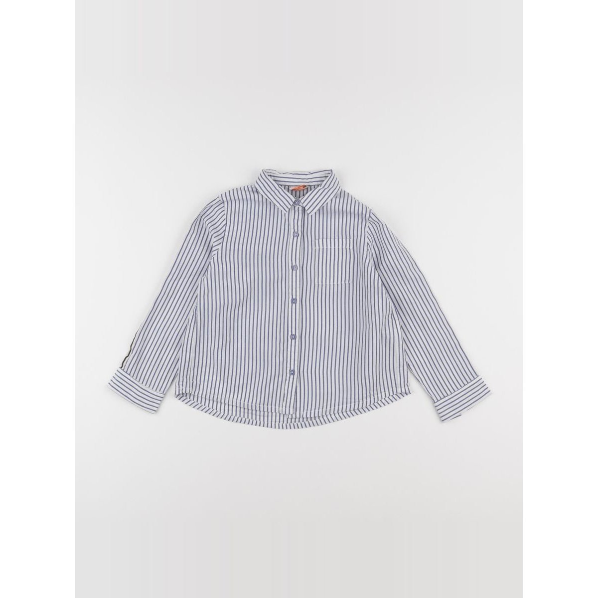 Chemise - Bon état blanc, bleu, TAPE A L'OEIL