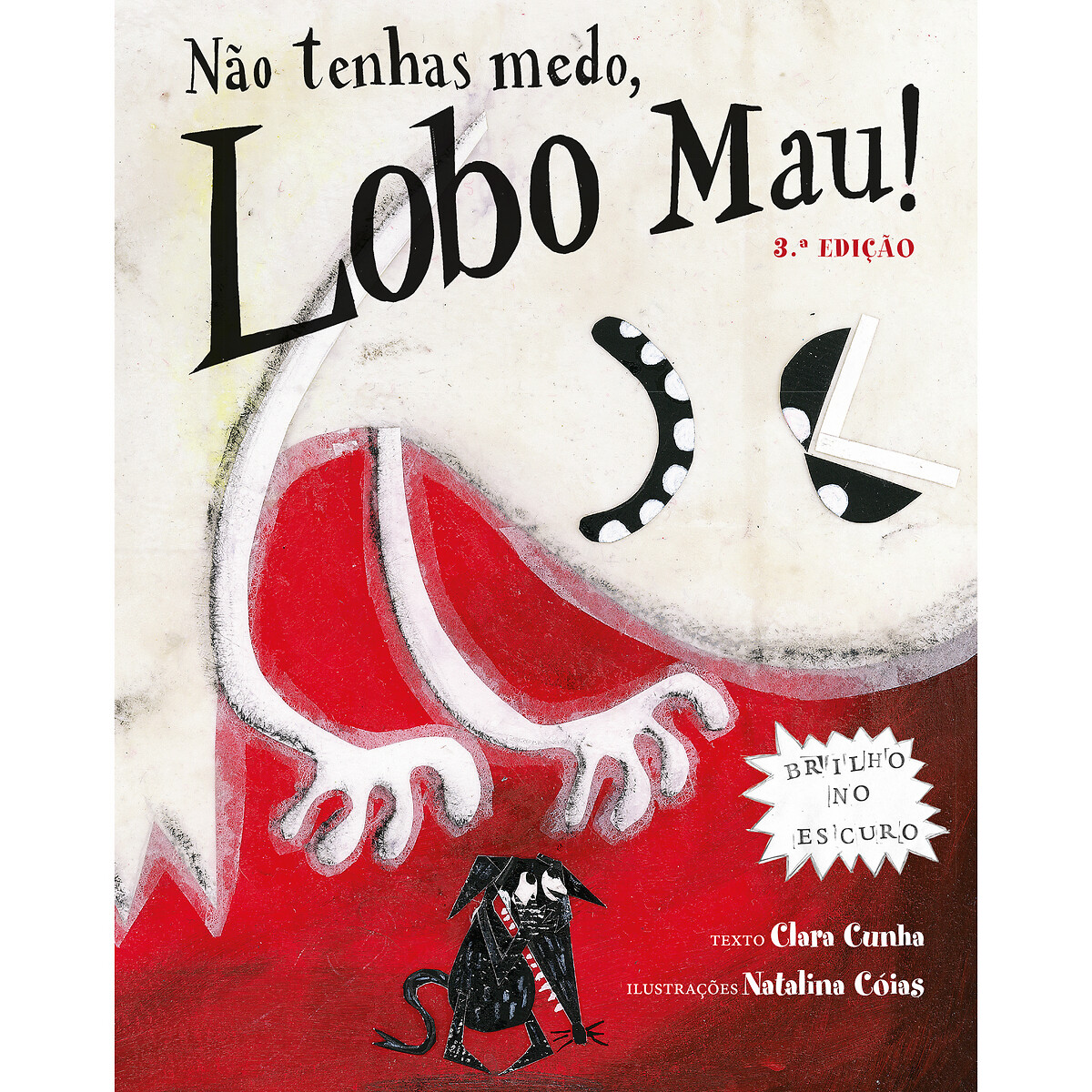 Livro Não tenhas medo, Lobo Mau! multicolor, LIVROS HORIZONTE
