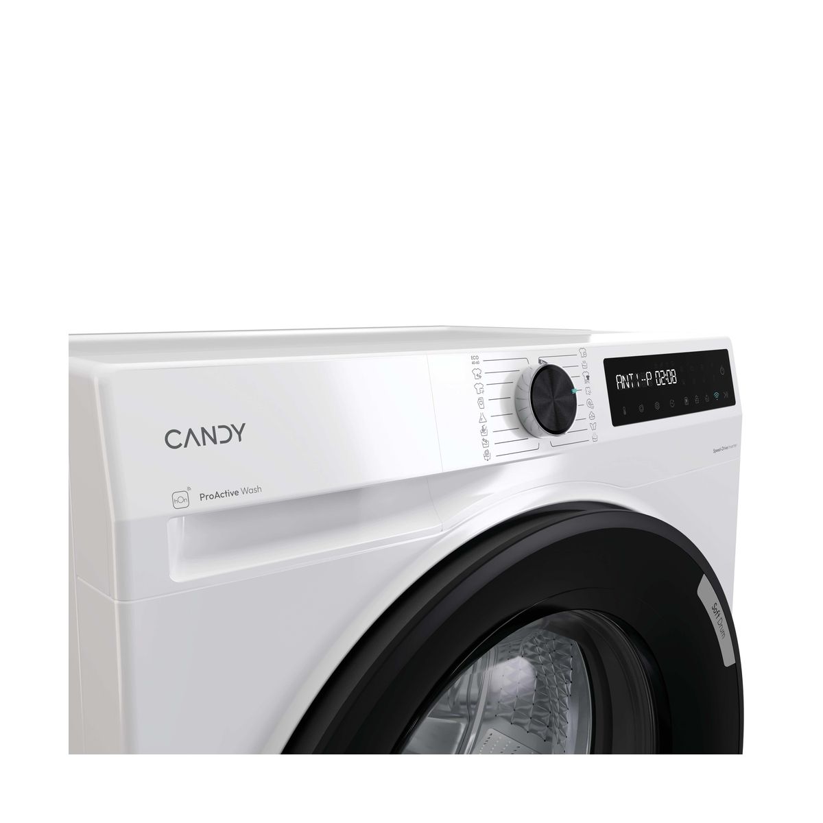 Lave linge hublot BR 414BL9-S couleur unique, CANDY