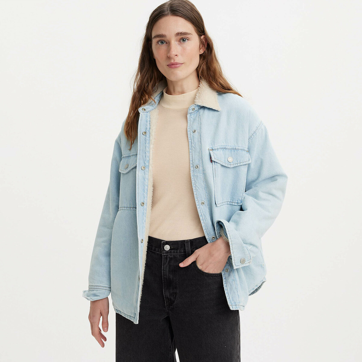 Veste denim Lola Shacket glad to meet you, LEVI'S