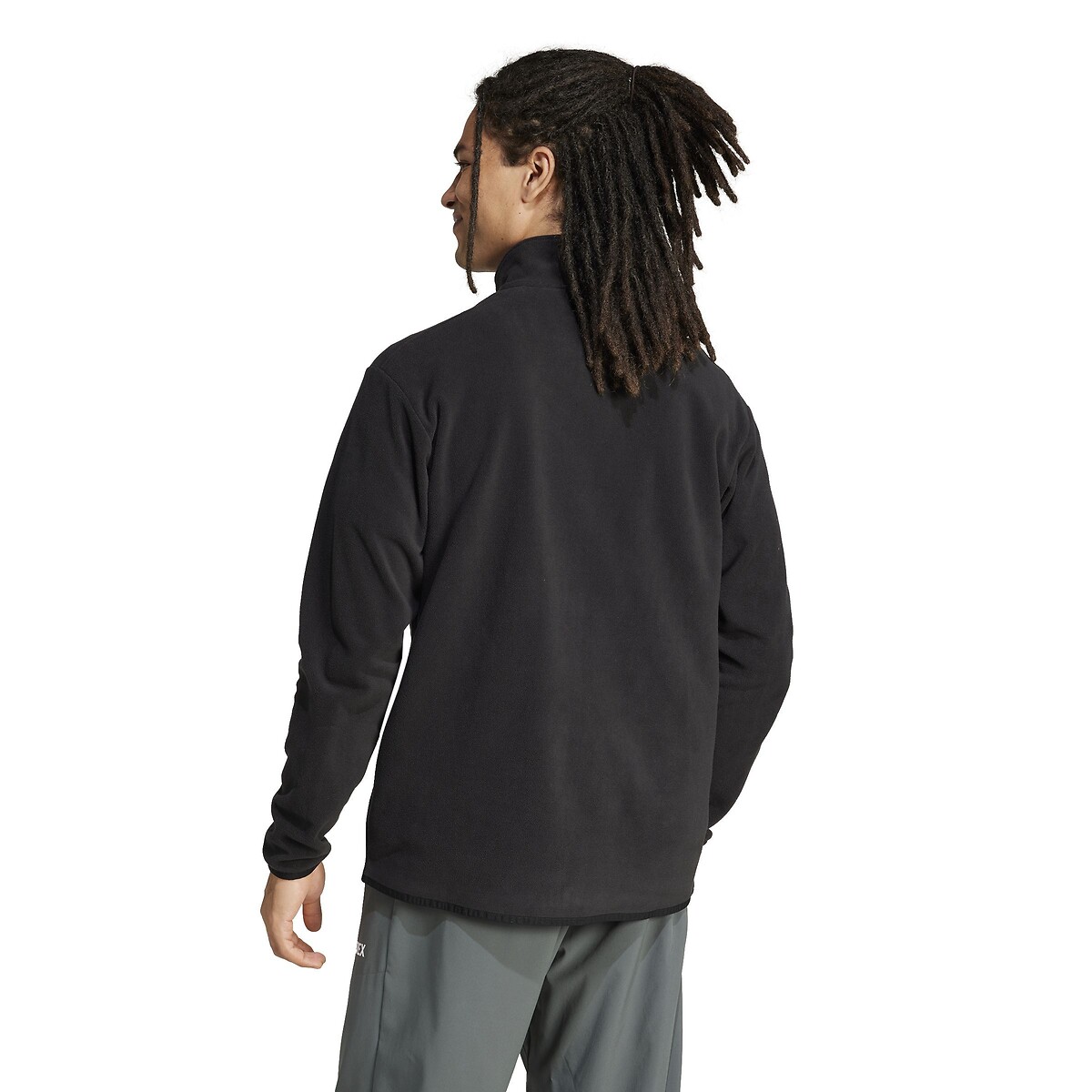 Veste polaire Essentielle 1/2 zippée Terrex noir, adidas Performance