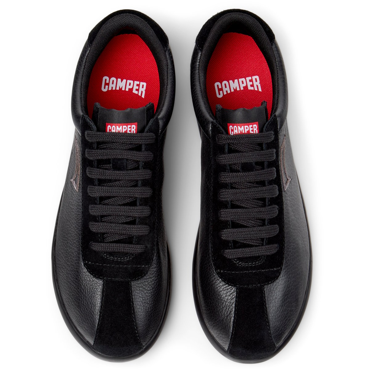 Baskets Pelotas XLF cuir noir, CAMPER