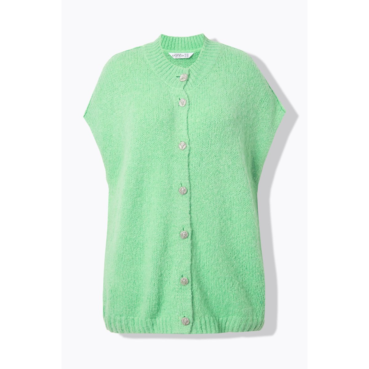 Gilet en maille, oversized, extra doux vert pastel, STUDIO UNTOLD