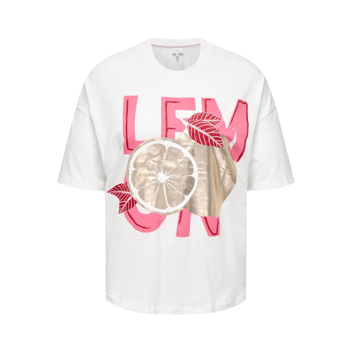 T-Shirt cloud dancer, ONLY CARMAKOMA