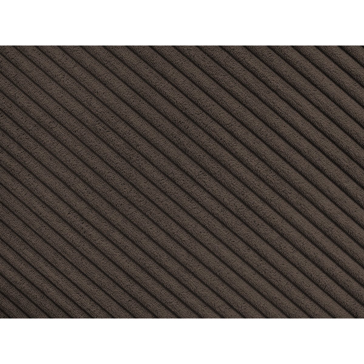 Pouf velours côtelé, ERNEST marron, BOBOCHIC