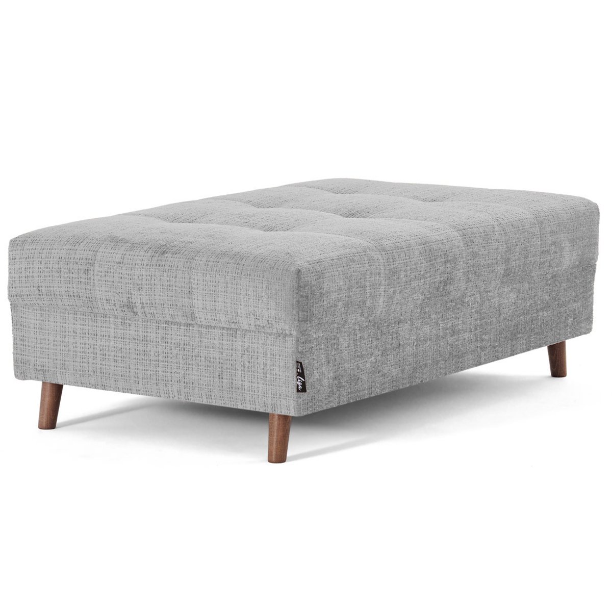 Pouf - RUNE gris, BEST MOBILIER