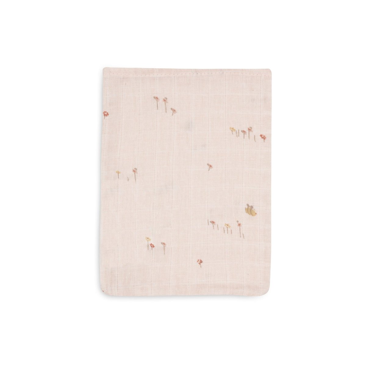 Lot de 3 gants de toilette gaze de coton rose pretty picnic, JOLLEIN