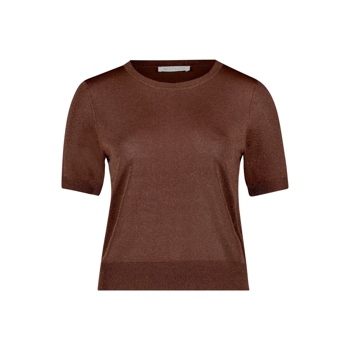 Pull-over en fine maille à fils de fil textile tiramisu, BETTY & CO