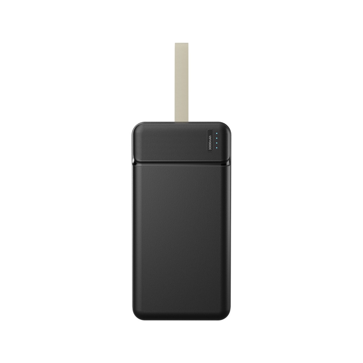 Batterie externe grande capacité 30 000 mAh TRAVEL noir, LIVOO