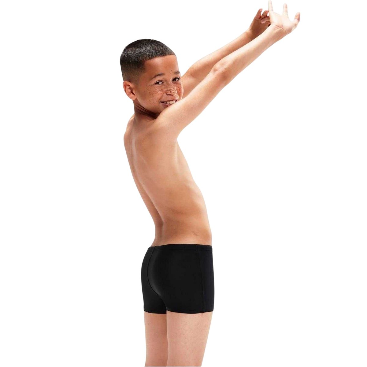 Short de bain motif/style lignes PLACEMENT bleu marine / vert, SPEEDO