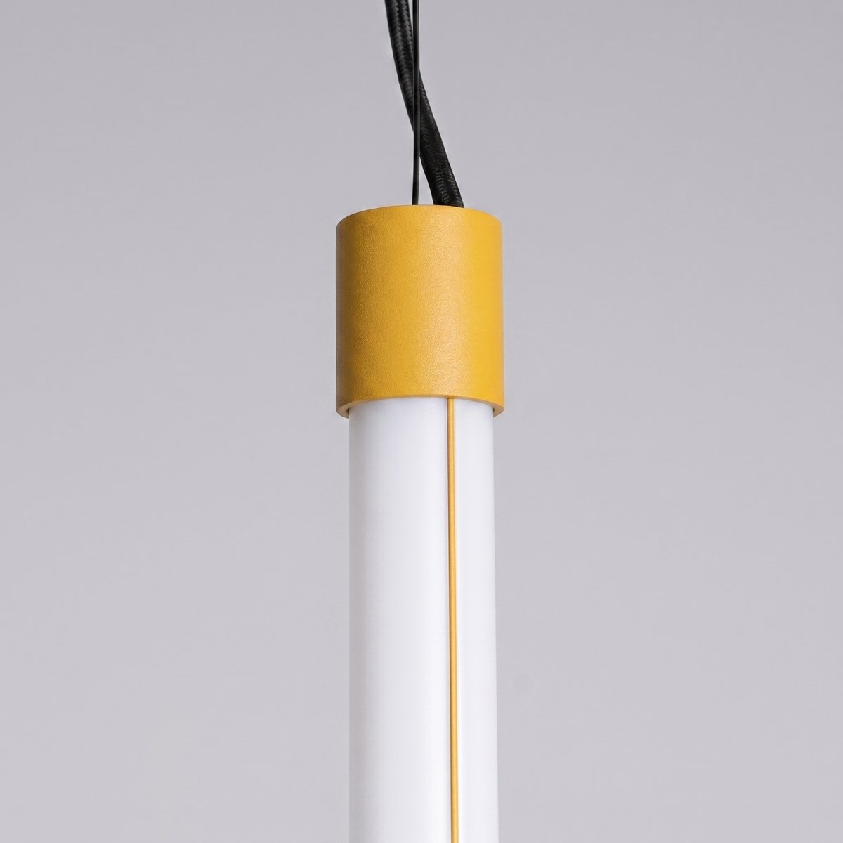 Suspension Acier Jaune LED 1 Trang jaune, EDEN