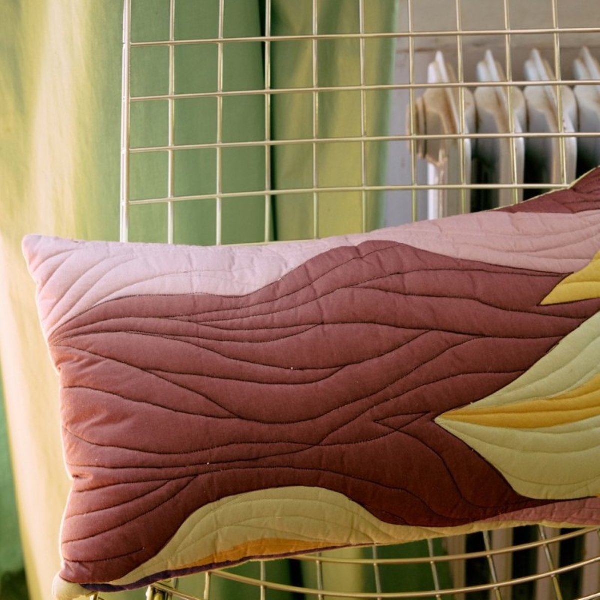 Coussin canapé Watercolours multicolore, HKLIVING