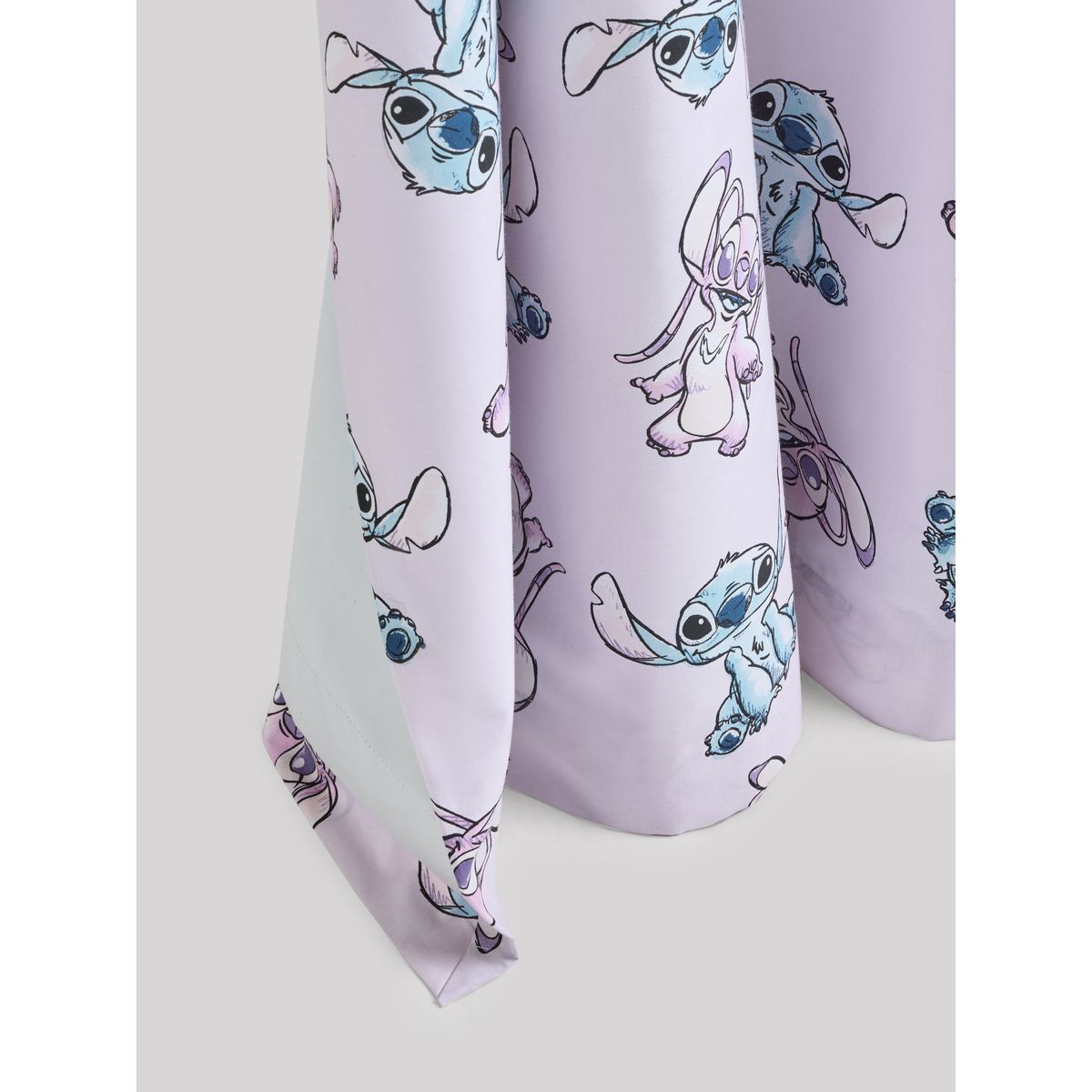 Rideaux occultants à œillets lilo et stitch rose, NEXT
