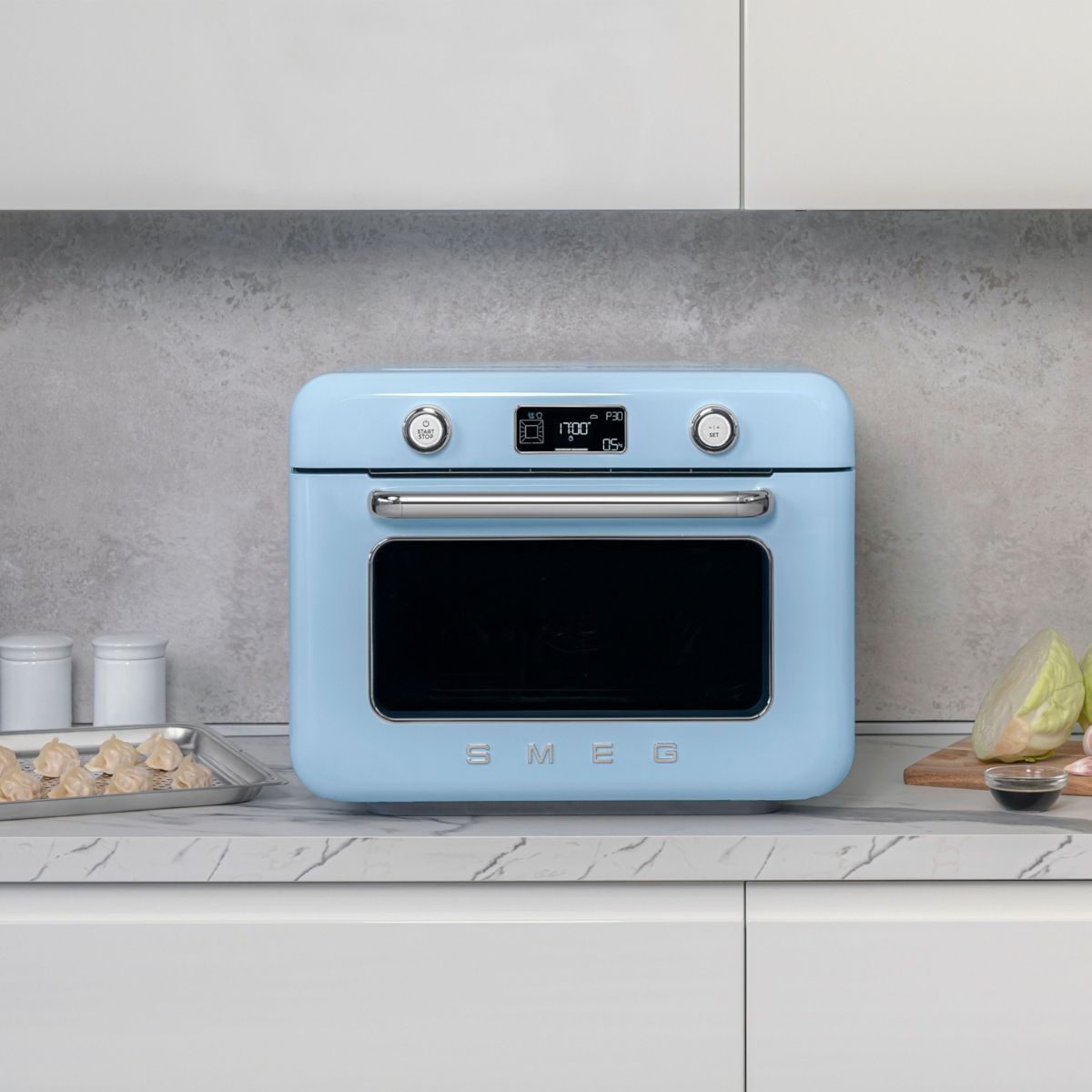 Mini four COF01PBEU couleur unique, SMEG