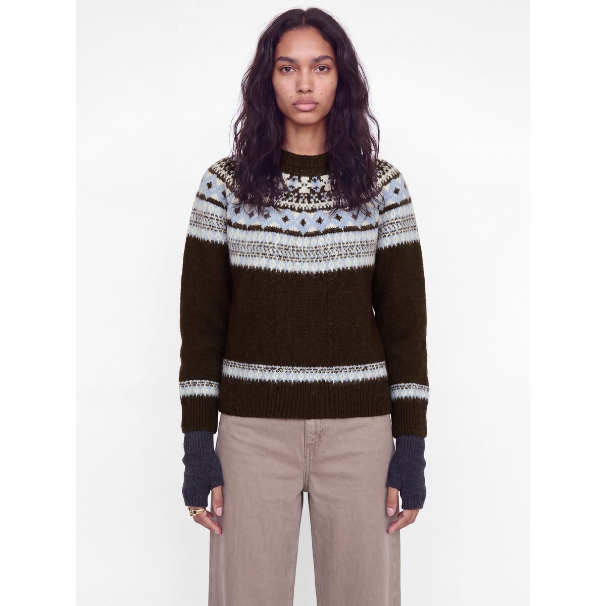 Pull En Maille marron - demitasse 1, JJXX