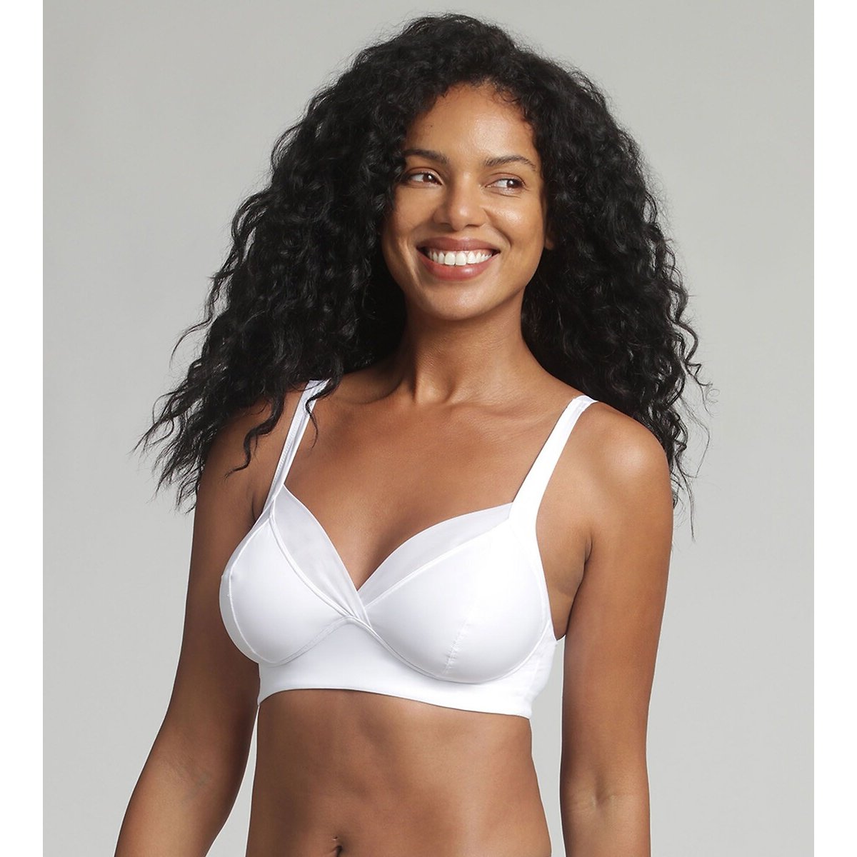Soutien-gorge sans armatures Feel Good Support blanc, PLAYTEX