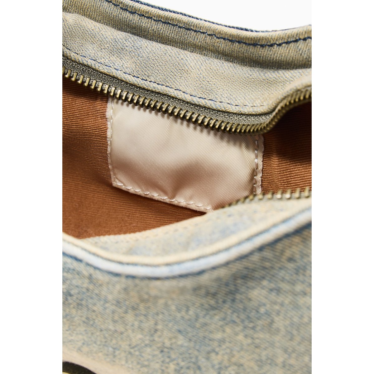 Sac denim teint vert, DESIGUAL