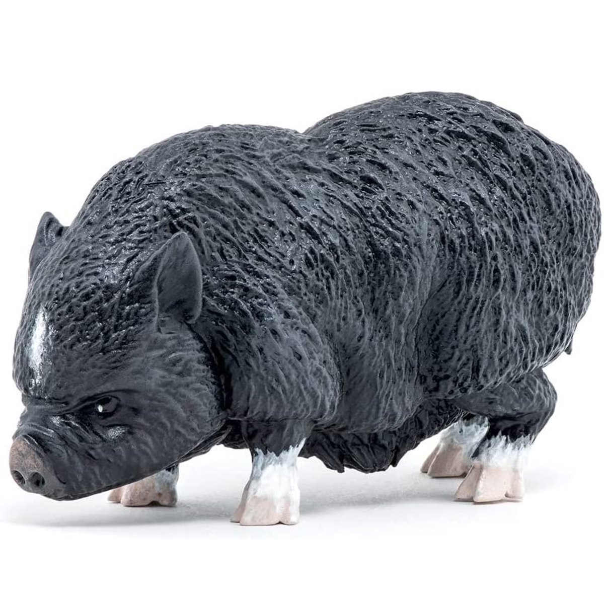 Figurine cochon vietnamien noir, PAPO