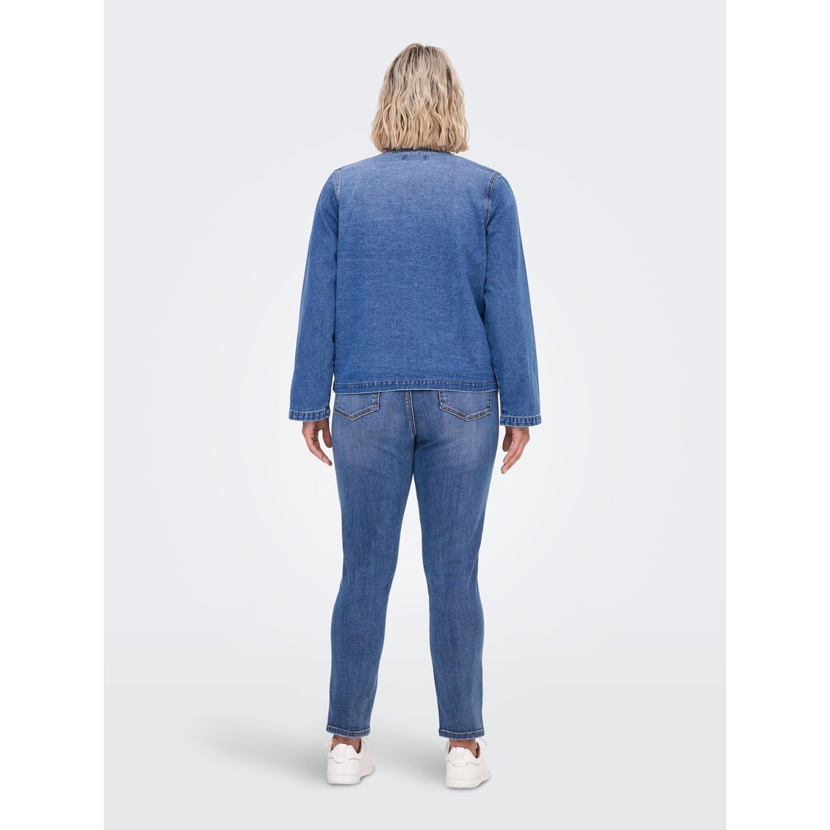 Veste En Jean medium blue denim, ONLY CARMAKOMA