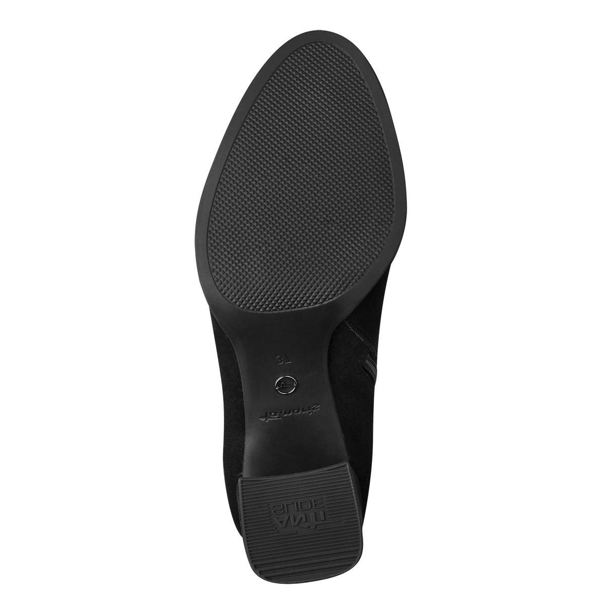 Bottine talon bloc noir, TAMARIS