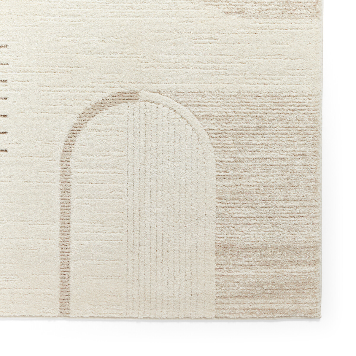 Modern Abstract Distressed Rug beige, SO'HOME