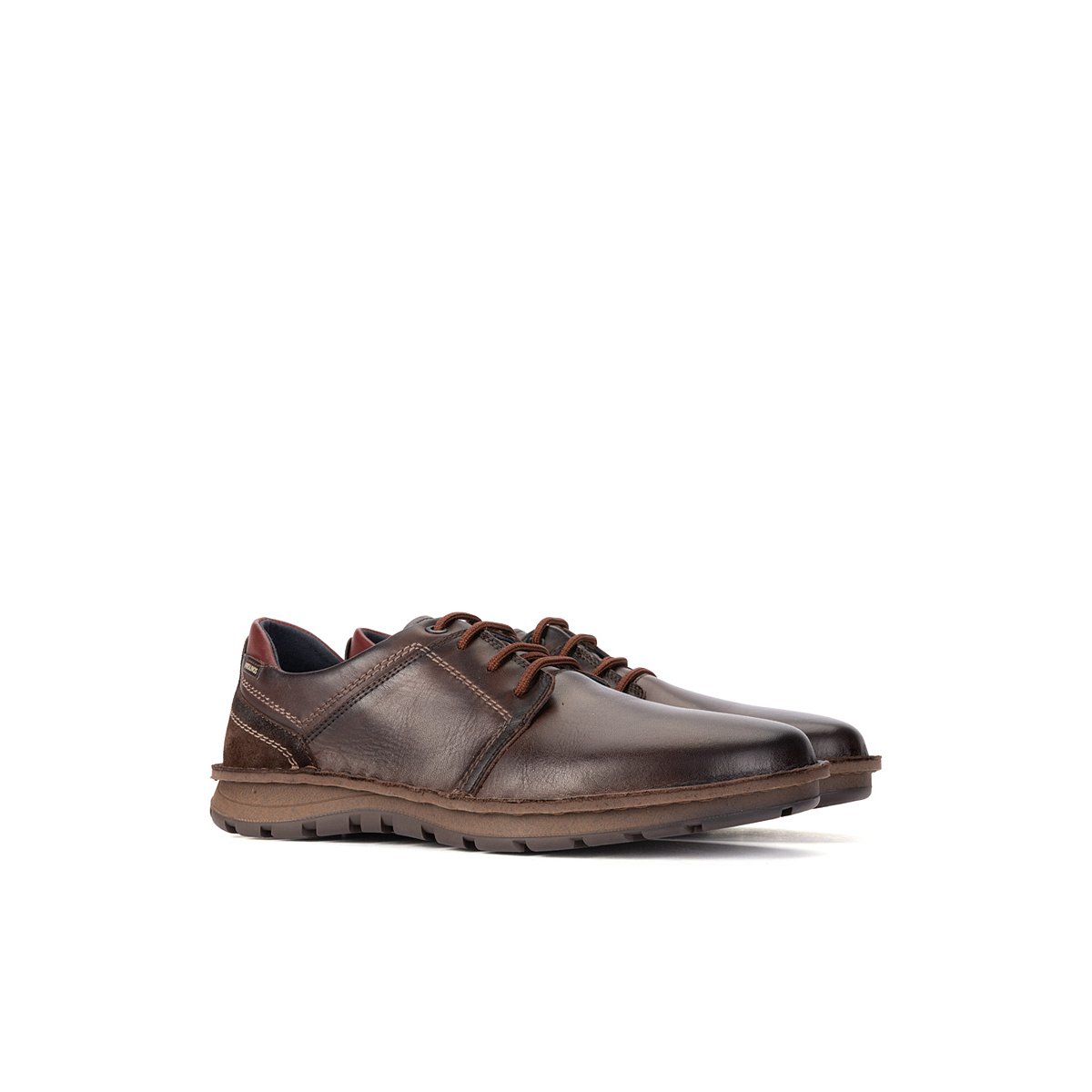 Chaussures à lacets cuir Baeza olmo, PIKOLINOS