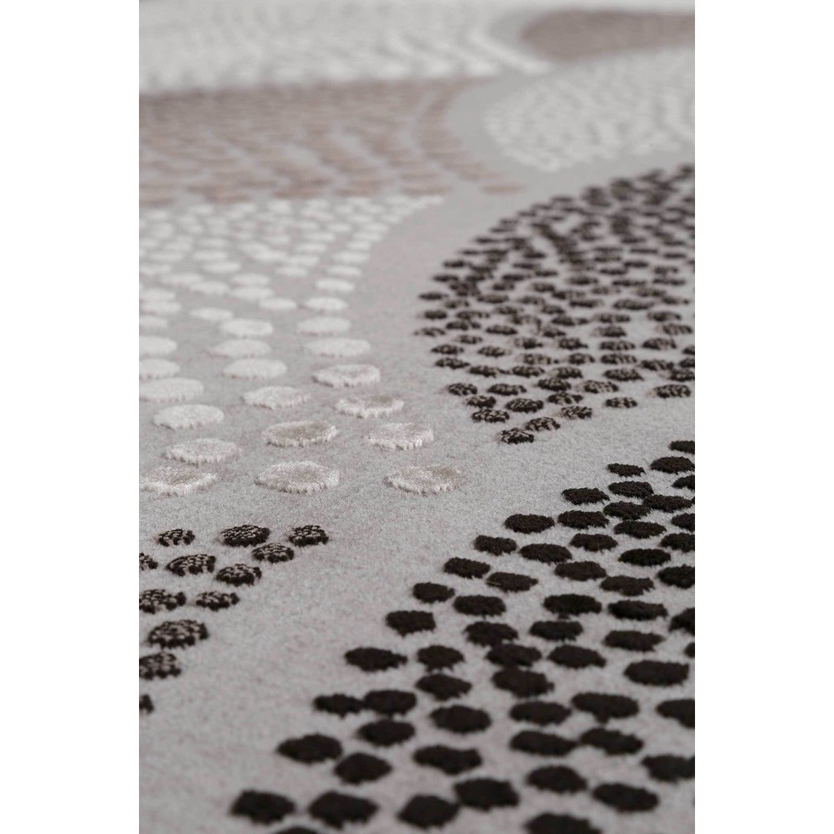 Tapis tissé motif rétro ,  CHIMERA 2.0 beige, ESPRIT