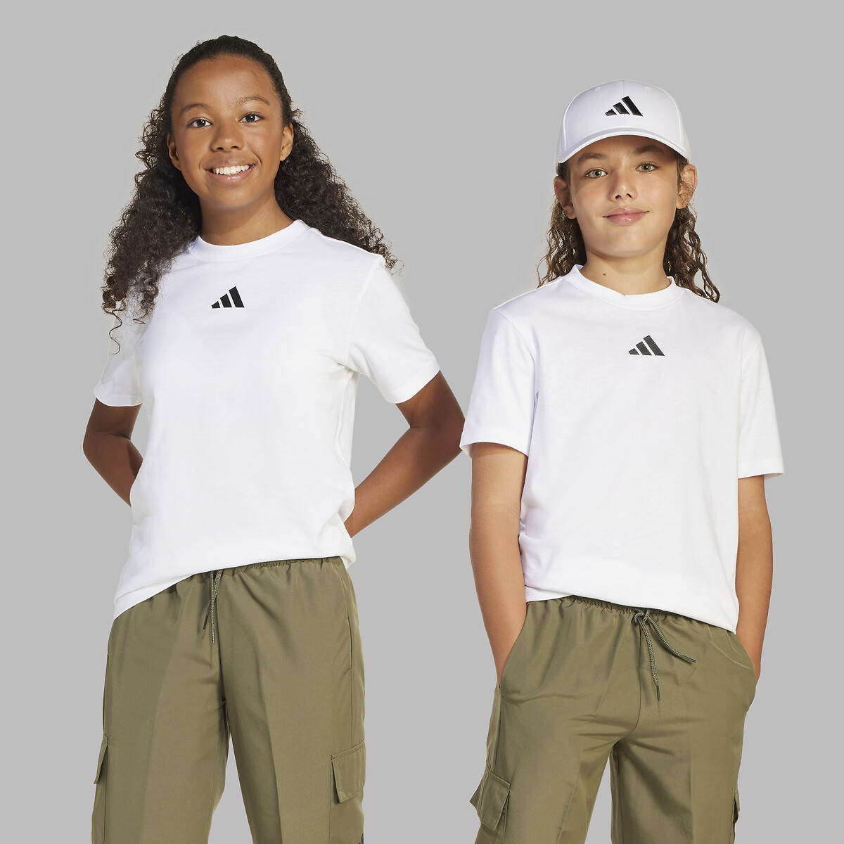 T-shirt à manches courtes blanc, ADIDAS SPORTSWEAR
