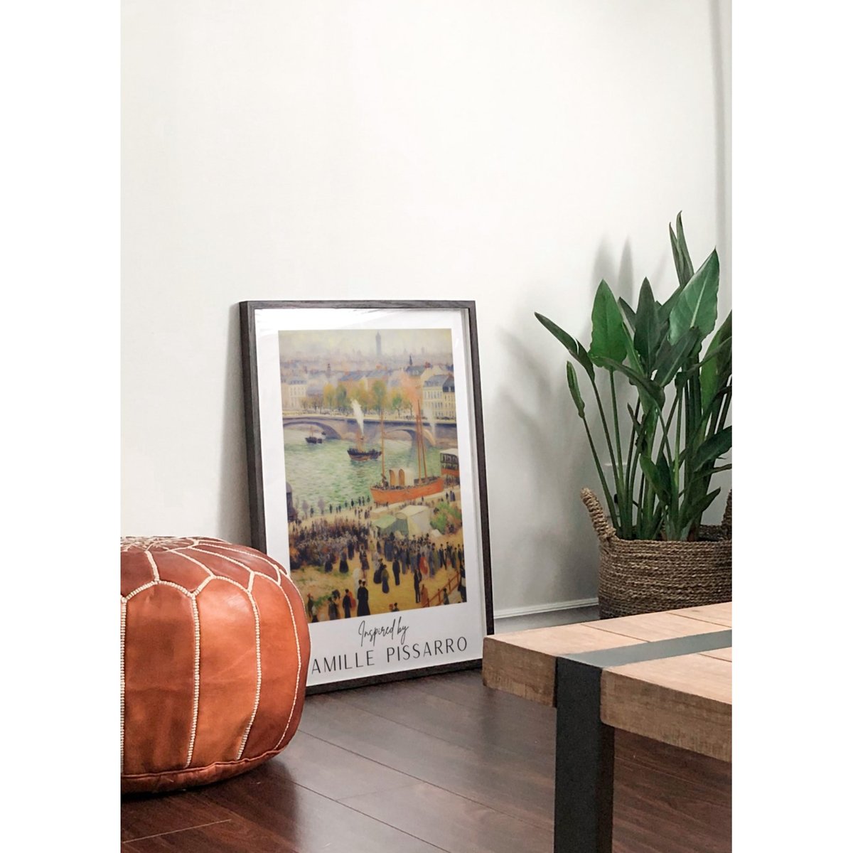 Affiche Camille Pissarro n°10 blanc, L'AFFICHERIE