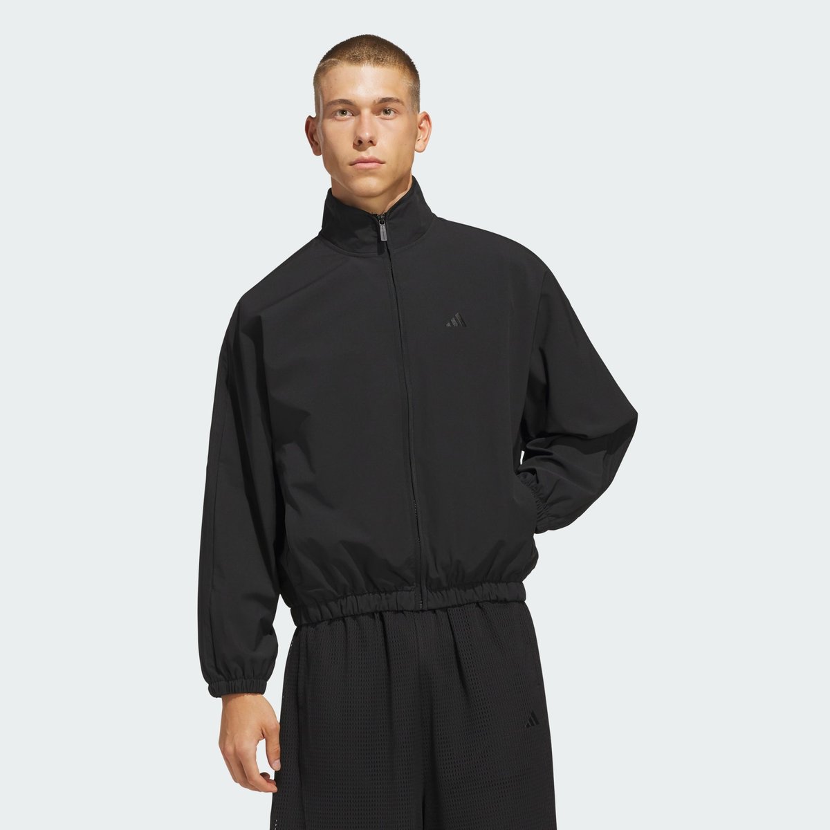 Veste De Survêtement Tissée Adidas Basketball Veste De Survêtement Tissée Adidas Basketball black, adidas Performance
