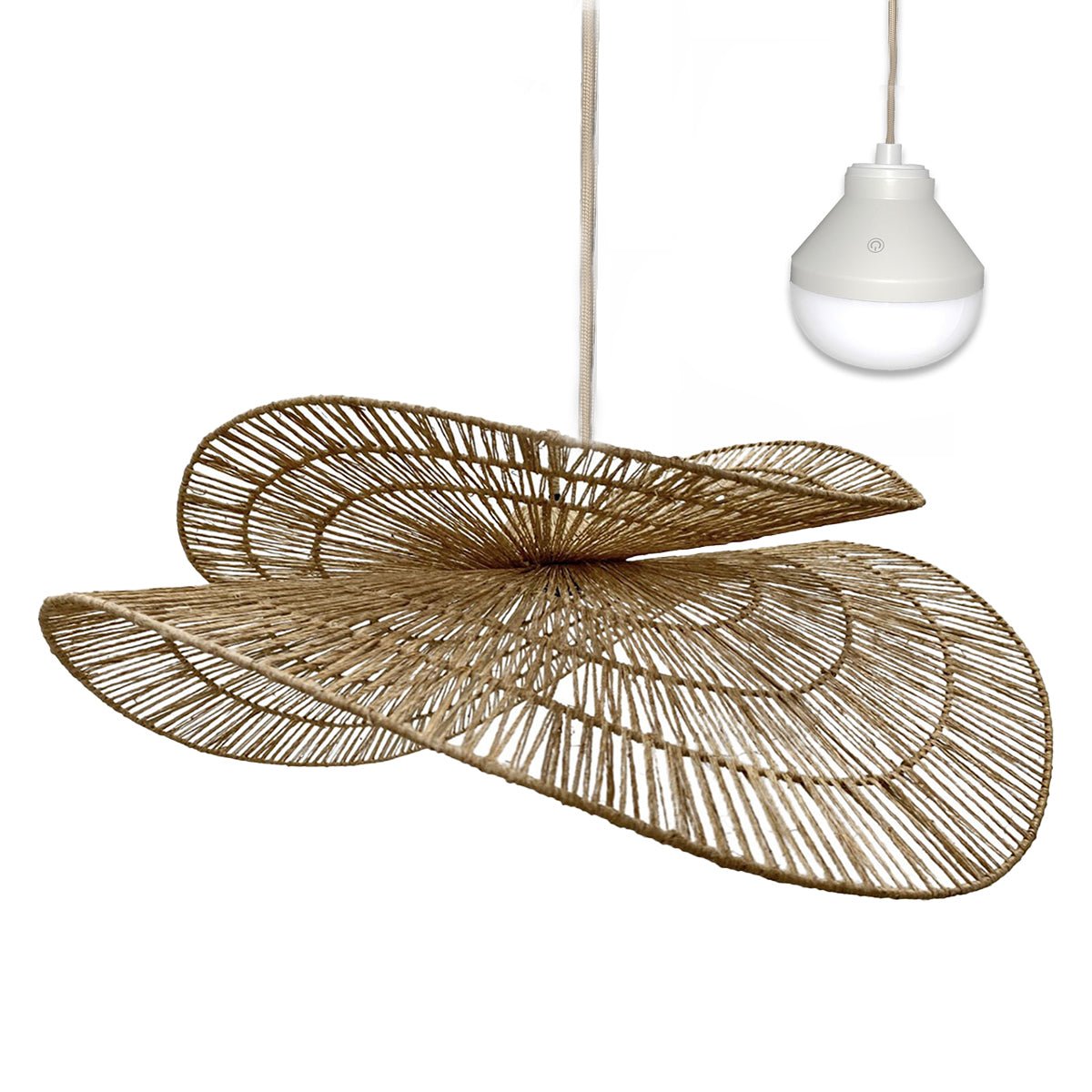 Suspension sans fil SOLARA NOMAD beige, LUMISKY