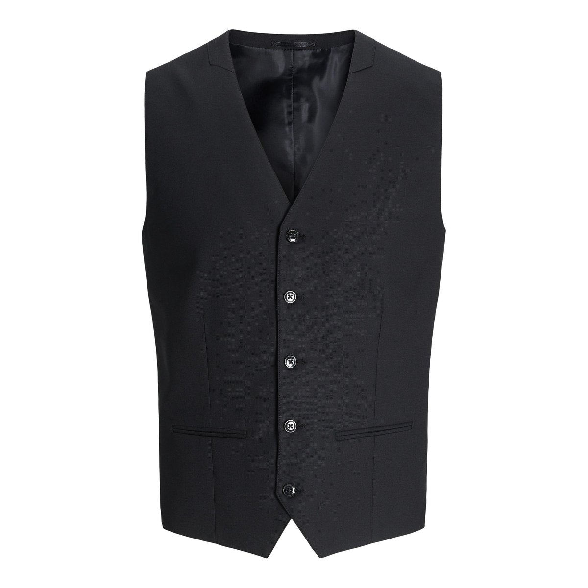 Gilet black 1, JACK & JONES