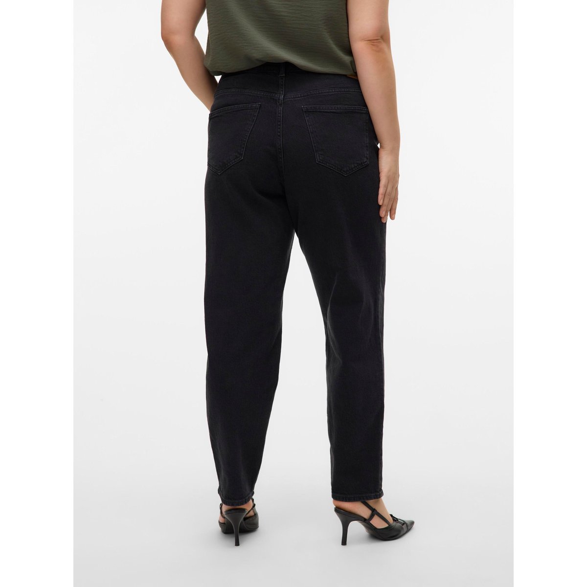 Jean Mom black denim, VERO MODA