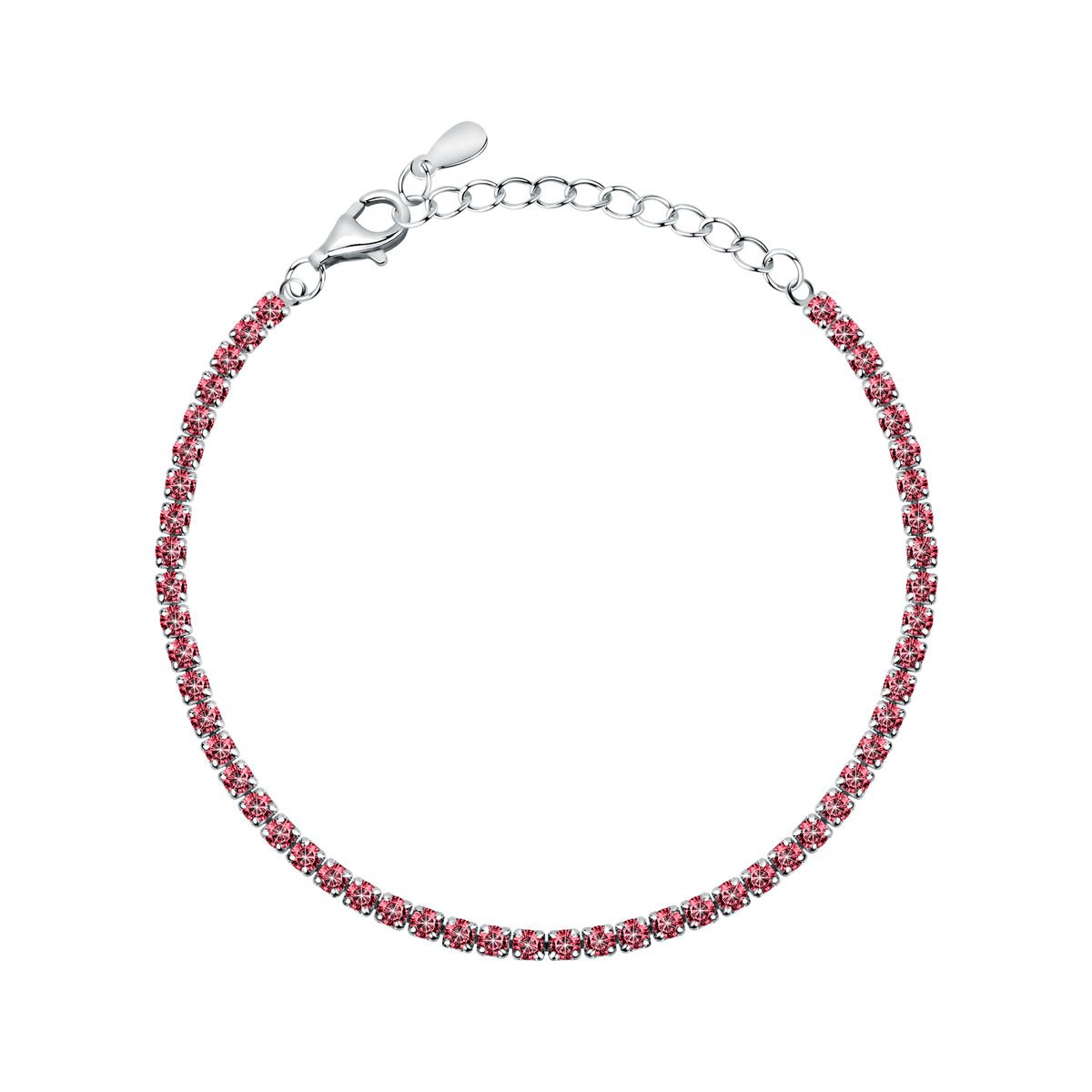 Bracelet en argent 925 AURORA rouge, BLUESPIRIT