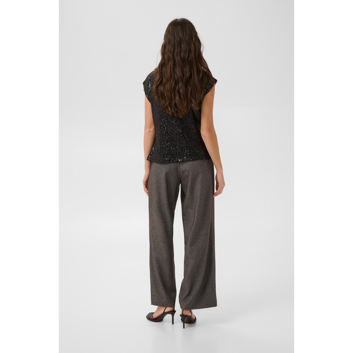 Blouse sans manches noir meteorite, CULTURE