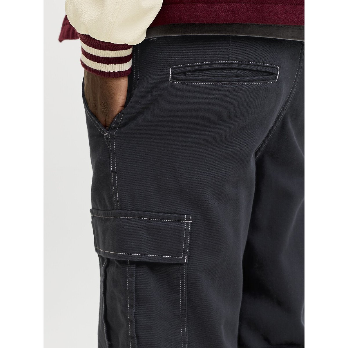 Pantalon battle noir, JACK & JONES