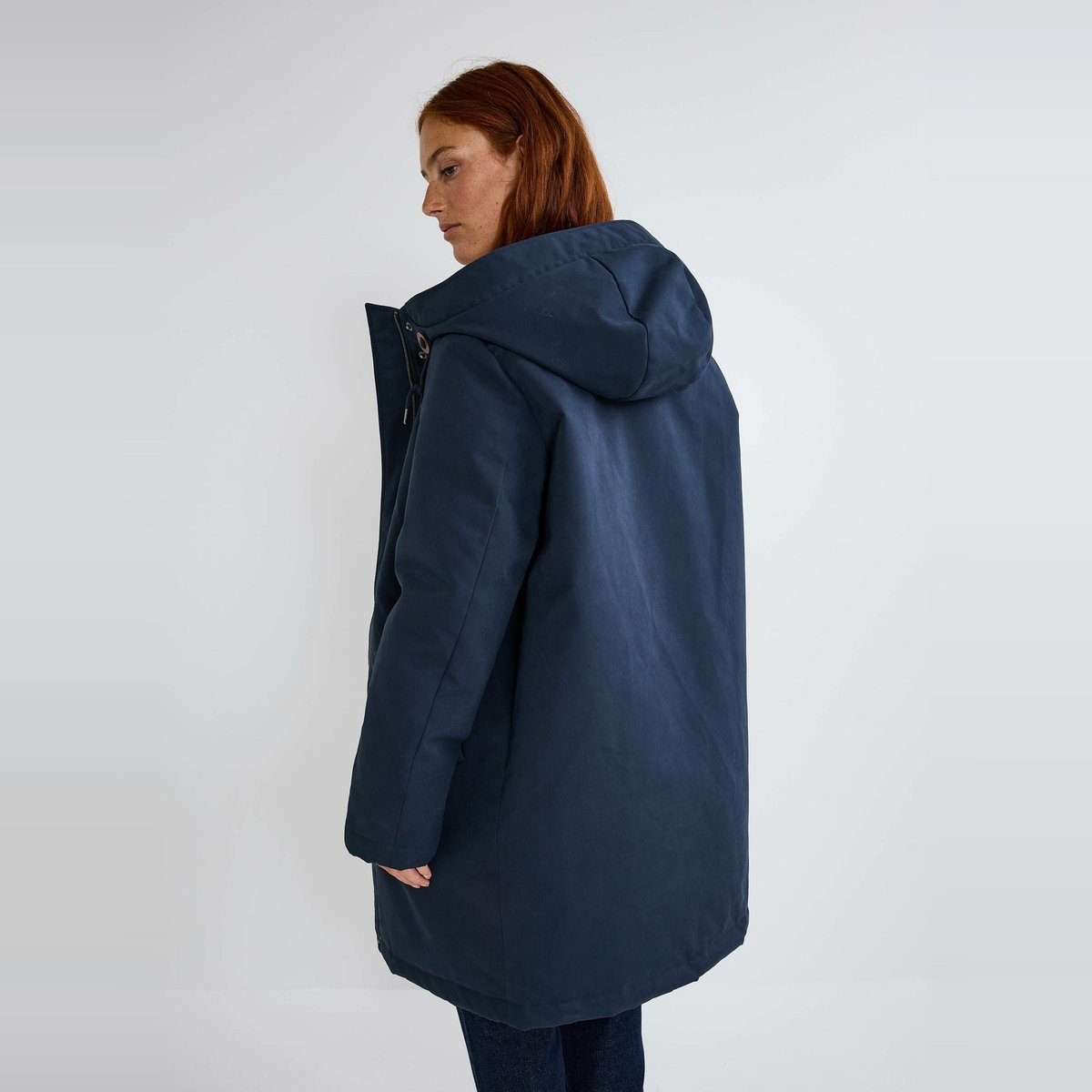 Parka à capuche avec imitation fourrure marine, MONOPRIX