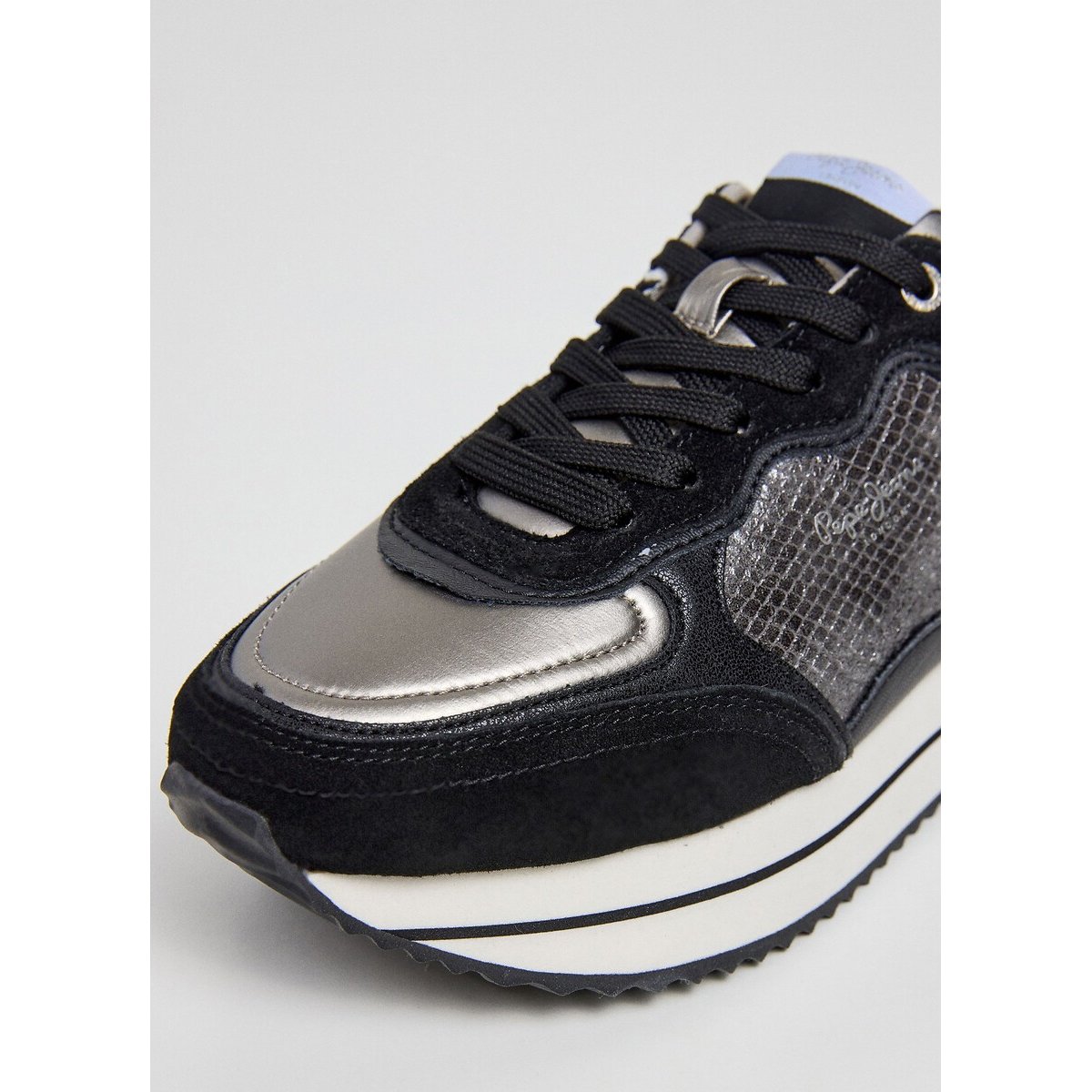 Baskets Rusper Wed noir, PEPE JEANS