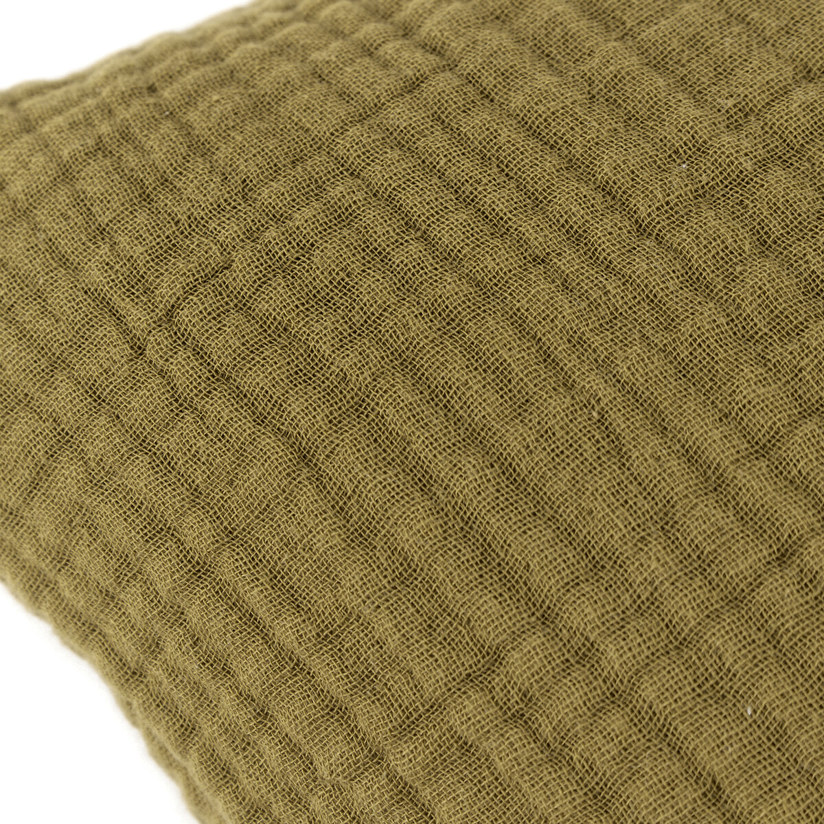 Lark Cotton Cushion khaki, YARD