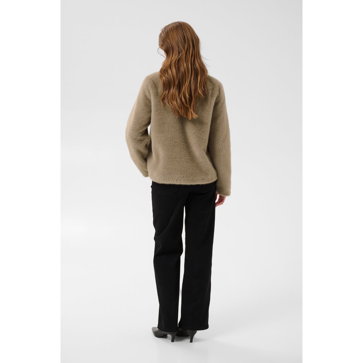 Manteau beige cobblestone, KAFFE