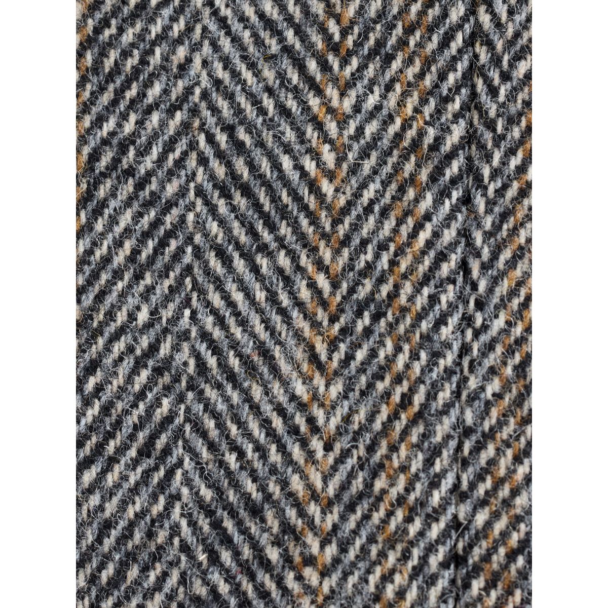 Gilet de costume slim à chevrons en laine gris, NEXT